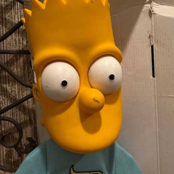 VTG 18" Bart Simpson Pull String Talking Doll 1990 Dan Dee The Simpsons 20th Fox - Picture 2 of 7